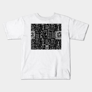 Egyptian and african mud cloth Kids T-Shirt